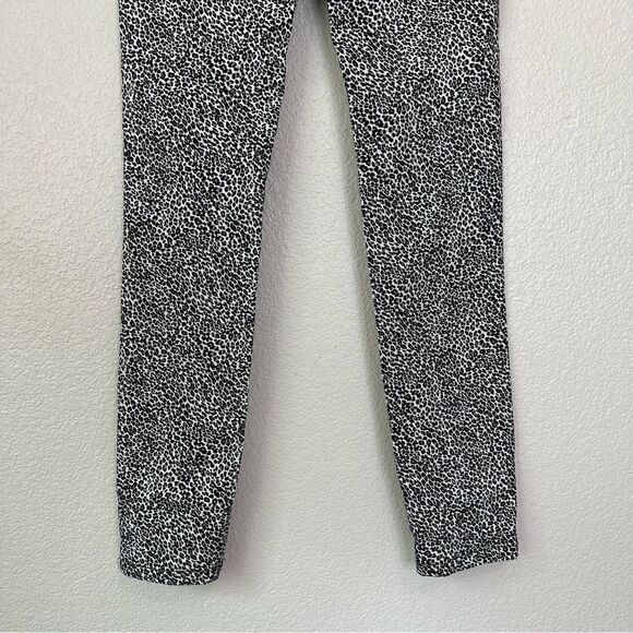 Zara Basic Denim Z1975 Leopard Skinny Jeans, Size 4 - Picture 8 of 12